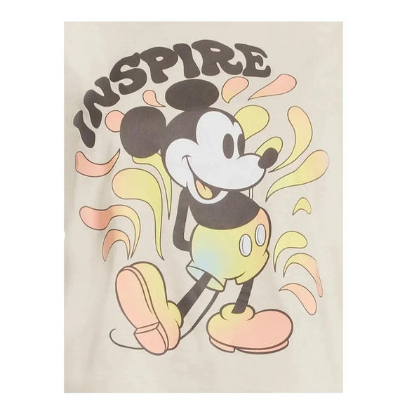 Mickey Mouse Juniors Size M (7-9) Side Tie Knit Tank Top NWT - Picture 2 of 2